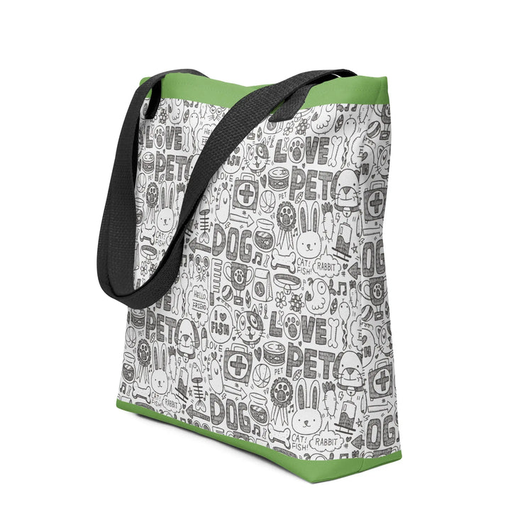 Pet All Over Tote Bag - Stylish and Functional Pet Tote Bag for Every Adventure - 4Legz