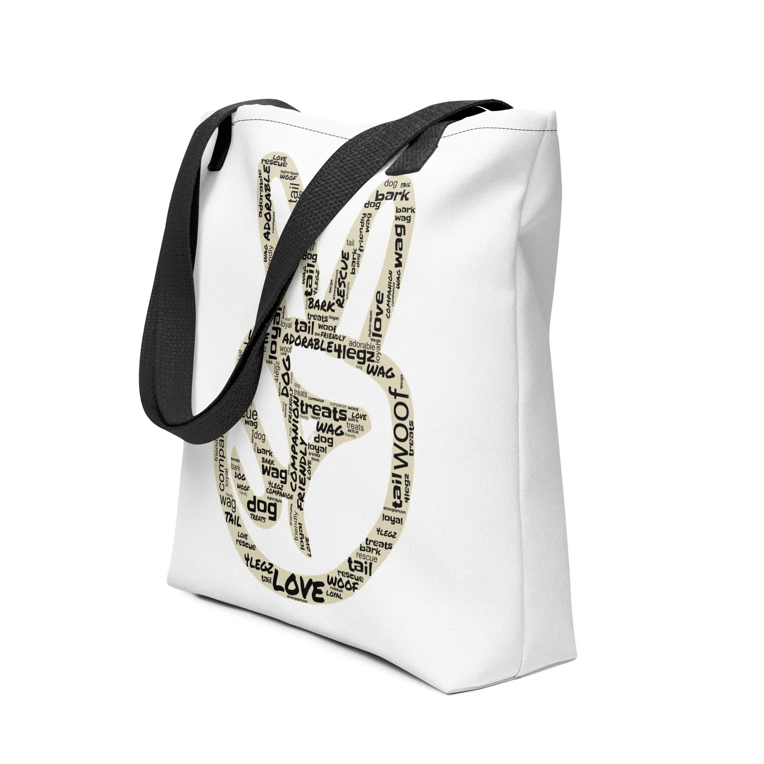 Peace Dog Tote bag - 4Legz