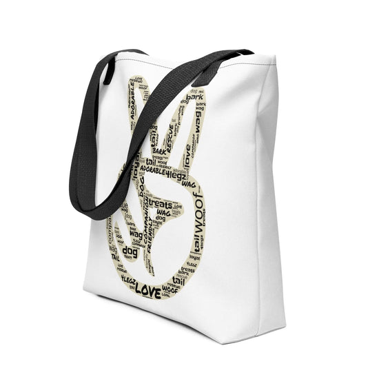 Peace Dog Tote bag - 4Legz