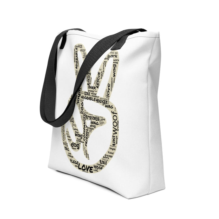 Peace Dog Tote bag - 4Legz