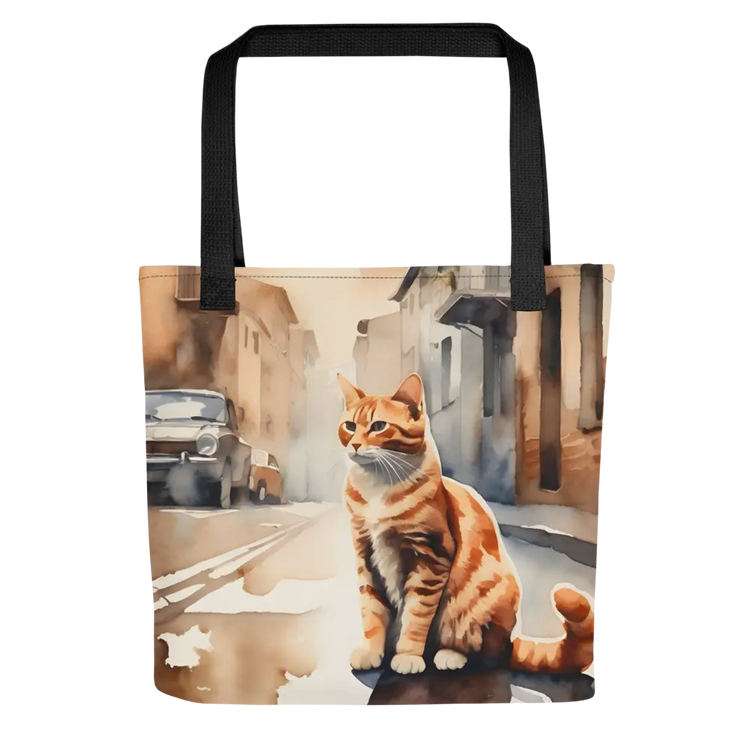 Kitty Cat Tote Bag for Stylish Urban Adventures - 4Legz