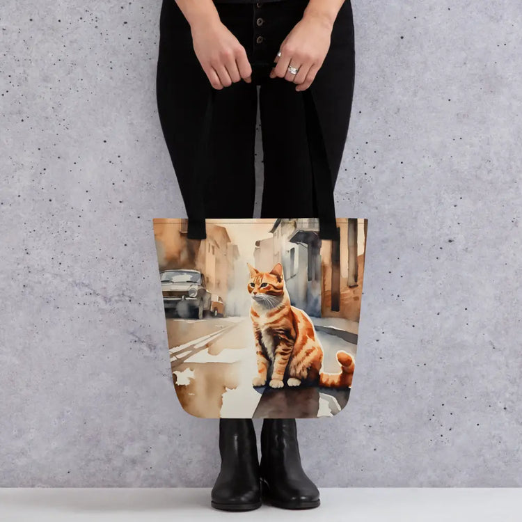 Kitty Cat Tote Bag for Stylish Urban Adventures - 4Legz