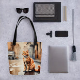 Kitty Cat Tote Bag for Stylish Urban Adventures - 4Legz