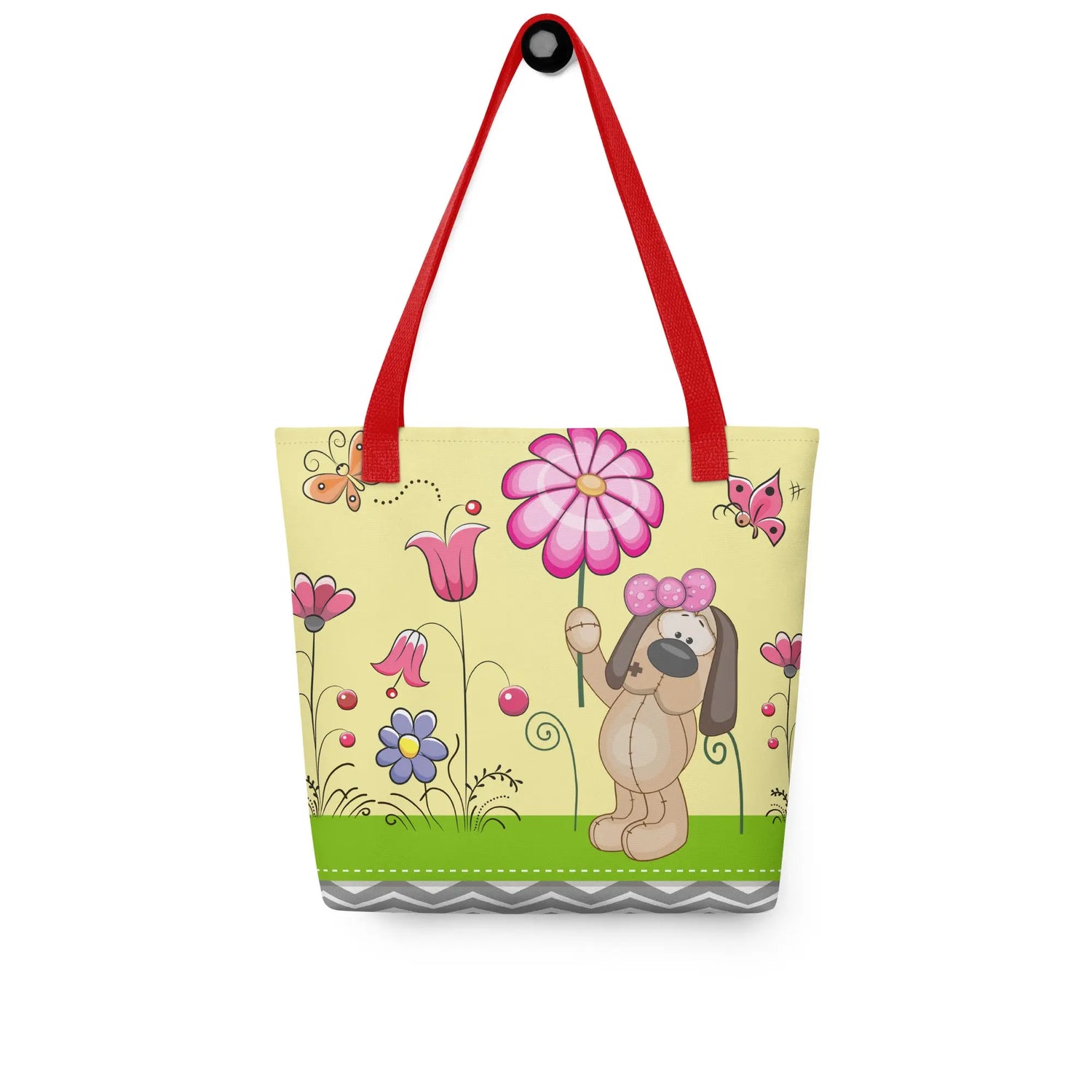 Doggy loves Flowers Tote bag - 4Legz