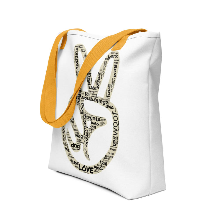 Peace Dog Tote bag - 4Legz