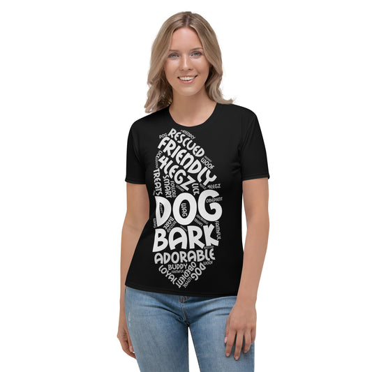 Play on Dog Words Women's T-shirt