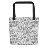 Pet All Over Tote Bag - Stylish and Versatile Pet Tote Bag for Every Adventure - 4Legz