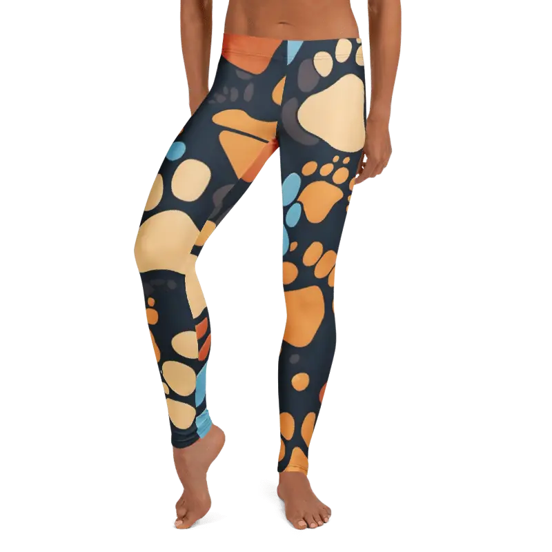 Pawsitive Prints Leggings - 4Legz