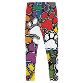 Paws Bursting in Colors Leggings - 4Legz