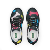Colorful Paws and Bones Women’s athletic shoes - 4Legz