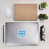 Wag Dog Loyal Blue Bubble-free stickers - 4Legz