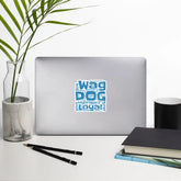 Wag Dog Loyal Blue Bubble-free stickers - 4Legz