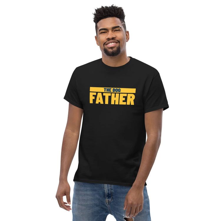 The Dog Father T-Shirt for Men – Classic Tee for Dog Lovers - 4Legz