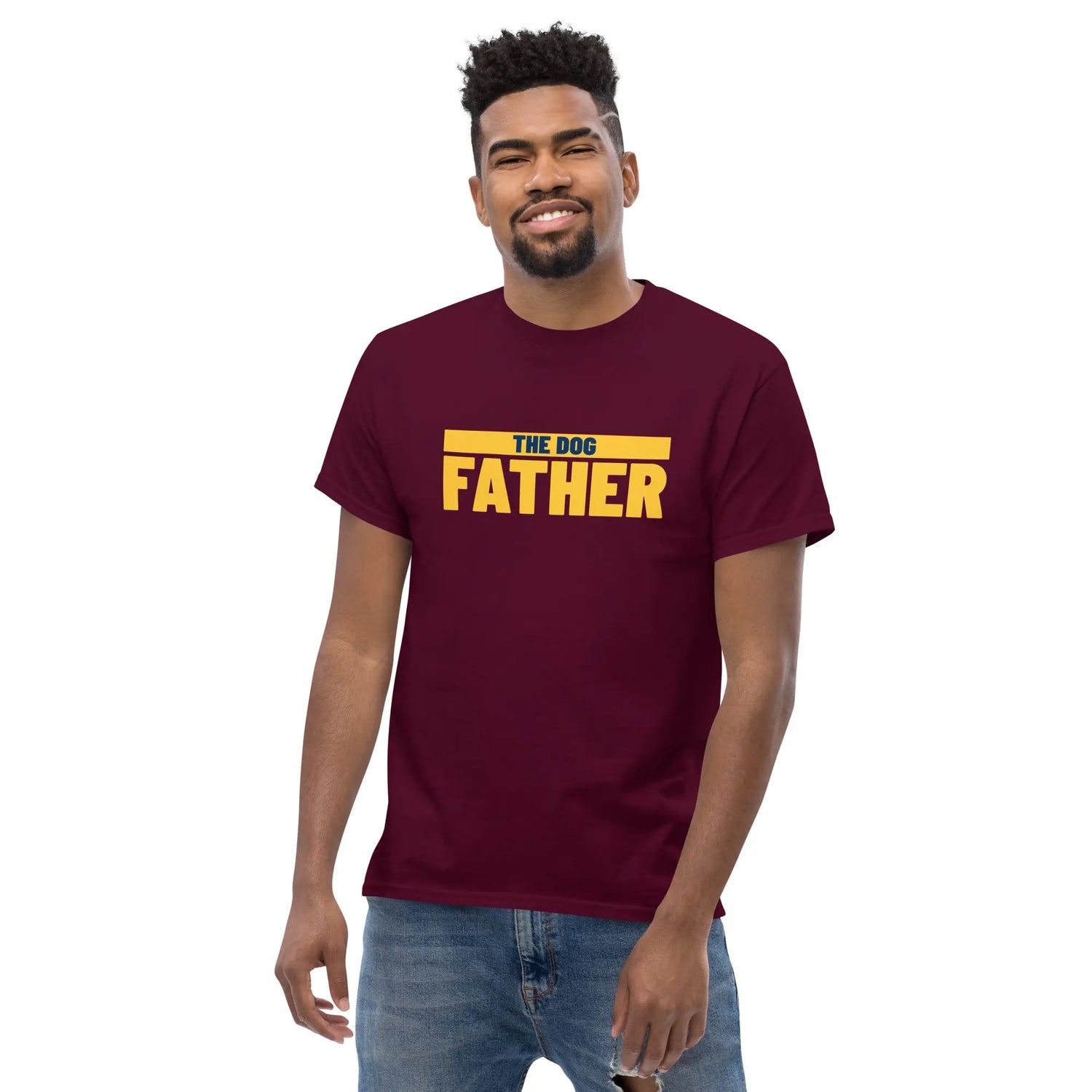 The Dog Father T-Shirt for Men – Classic Tee for Dog Lovers - 4Legz