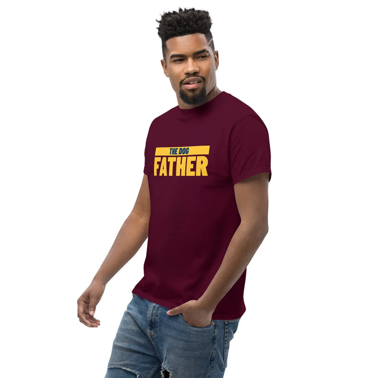 The Dog Father T-Shirt for Men – Classic Tee for Dog Lovers - 4Legz