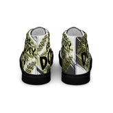 Dog Tennis Ball High Top Shoes for Men – Stylish Canvas Sneakers - 4Legz