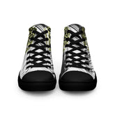 Dog Tennis Ball High Top Shoes for Men – Stylish Canvas Sneakers - 4Legz