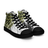 Dog Tennis Ball High Top Shoes for Men – Stylish Canvas Sneakers - 4Legz