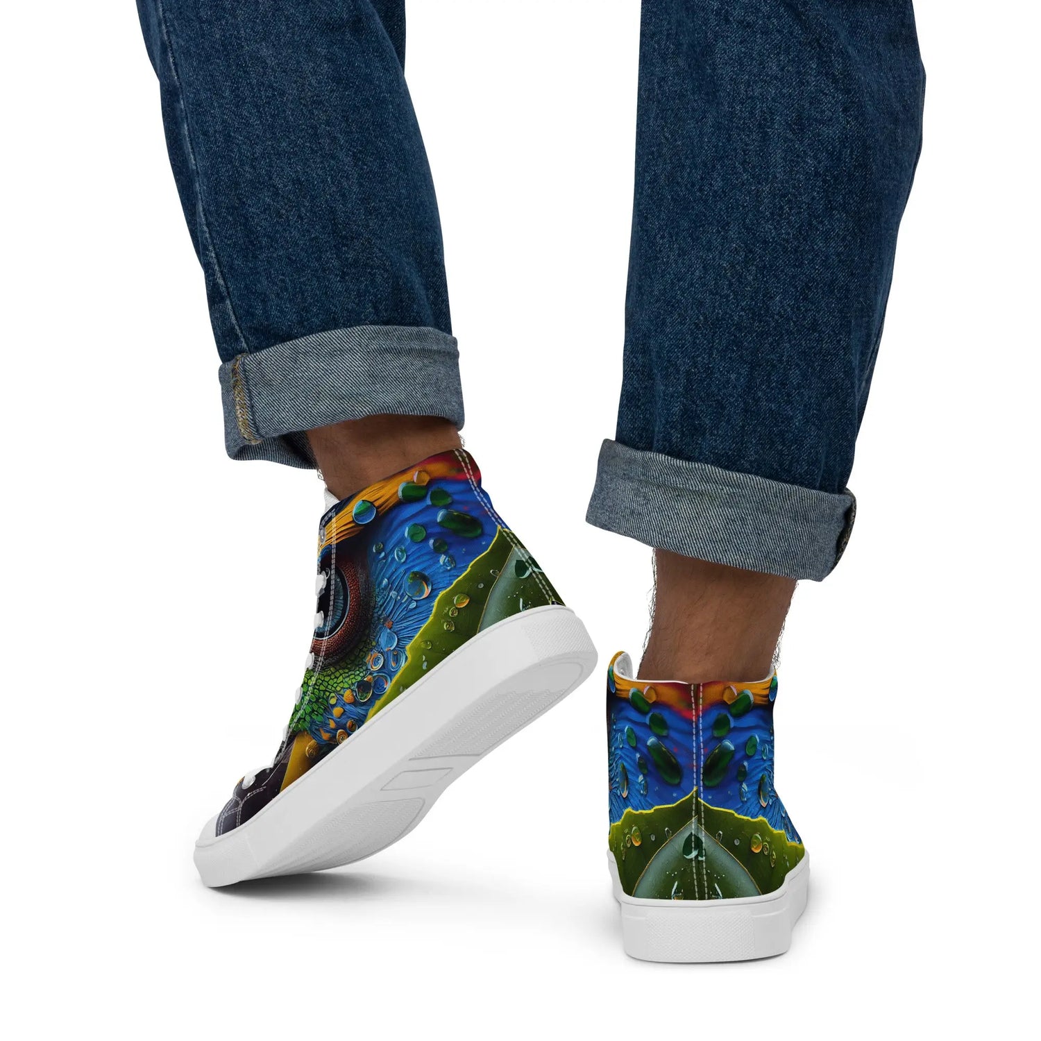 Parrot High Top Canvas Shoes for Men: Style and Comfort Combined - 4Legz