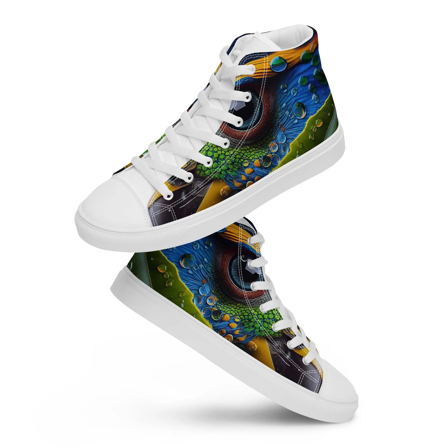 Parrot High Top Canvas Shoes for Men: Style and Comfort Combined - 4Legz