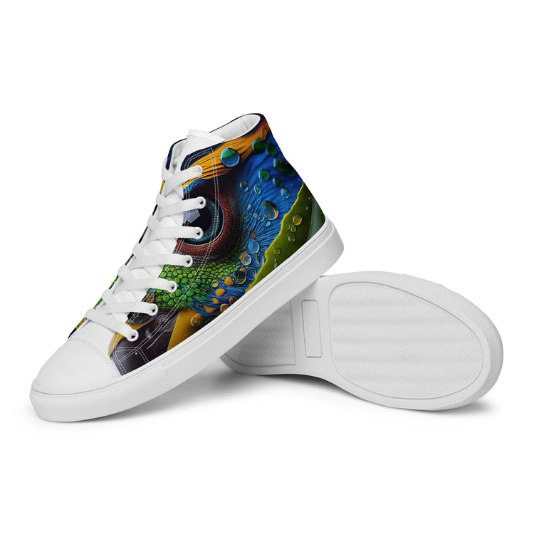 Parrot High Top Canvas Shoes for Men: Style and Comfort Combined - 4Legz