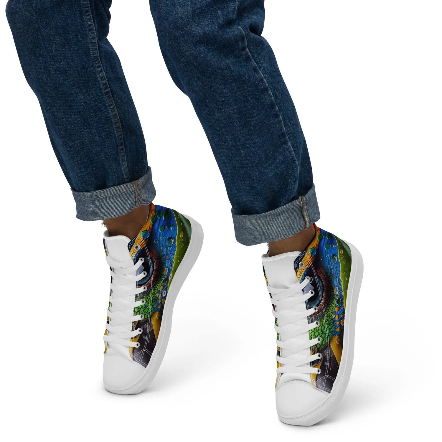 Parrot High Top Canvas Shoes for Men: Style and Comfort Combined - 4Legz