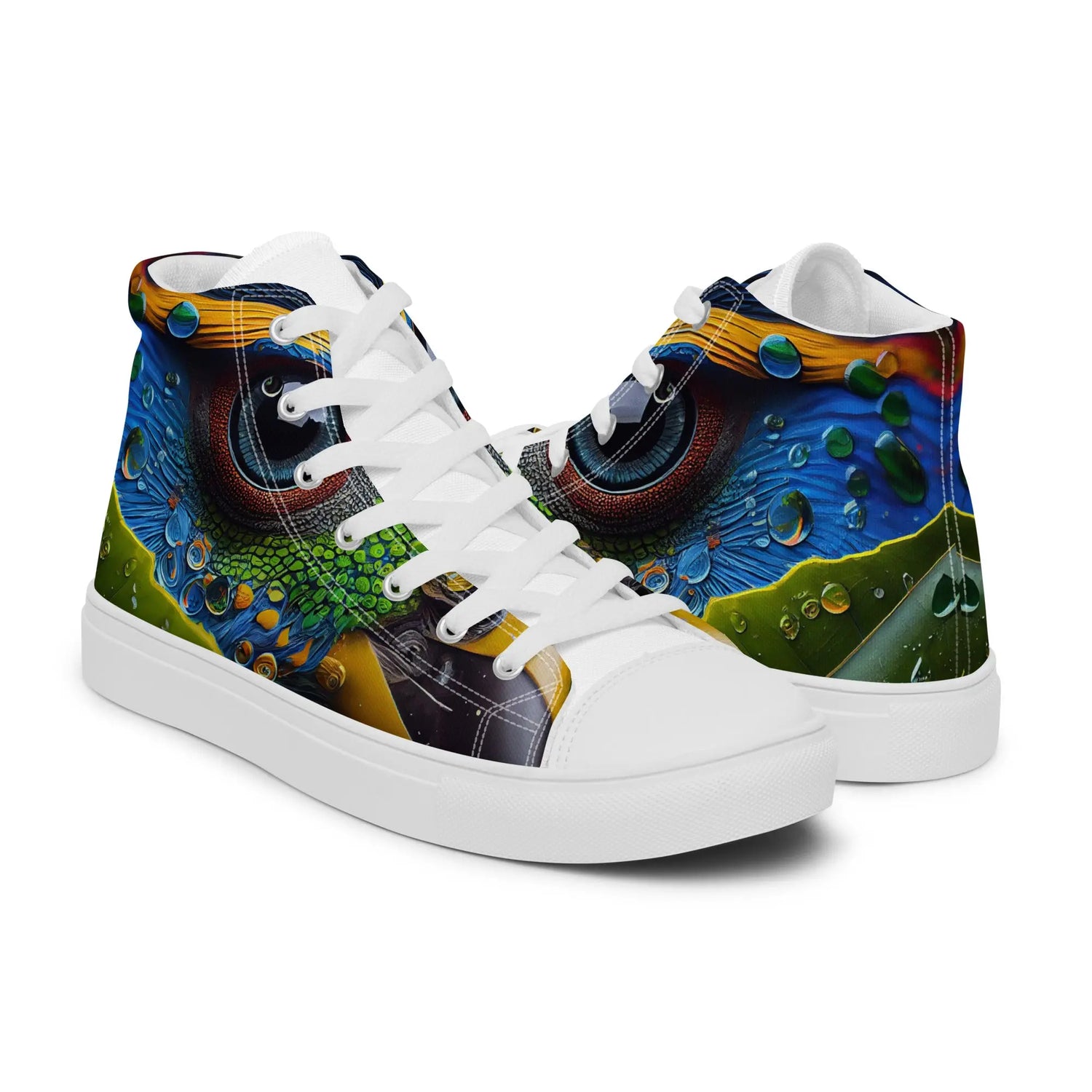 Parrot High Top Canvas Shoes for Men: Style and Comfort Combined - 4Legz