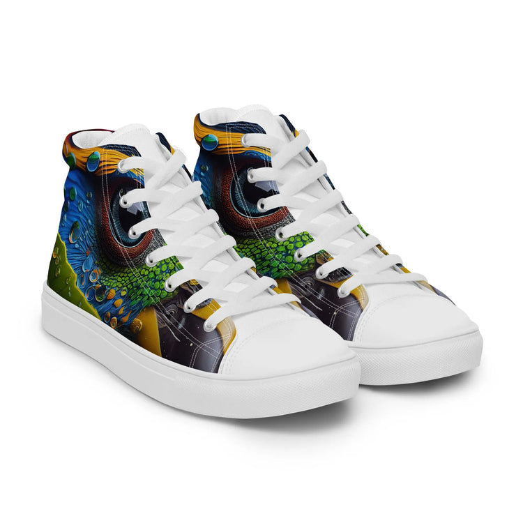 Parrot High Top Canvas Shoes for Men: Style and Comfort Combined - 4Legz