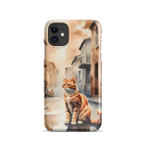 Kitty Cat in the City Snap case for iPhone® Wireless cover - 4Legz