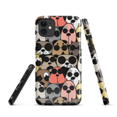 Dogs Multi Colors Snap Case for iPhone® - Protective Phone Cover - 4Legz