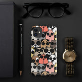 Dogs Multi Colors Snap Case for iPhone® - Protective Phone Cover - 4Legz