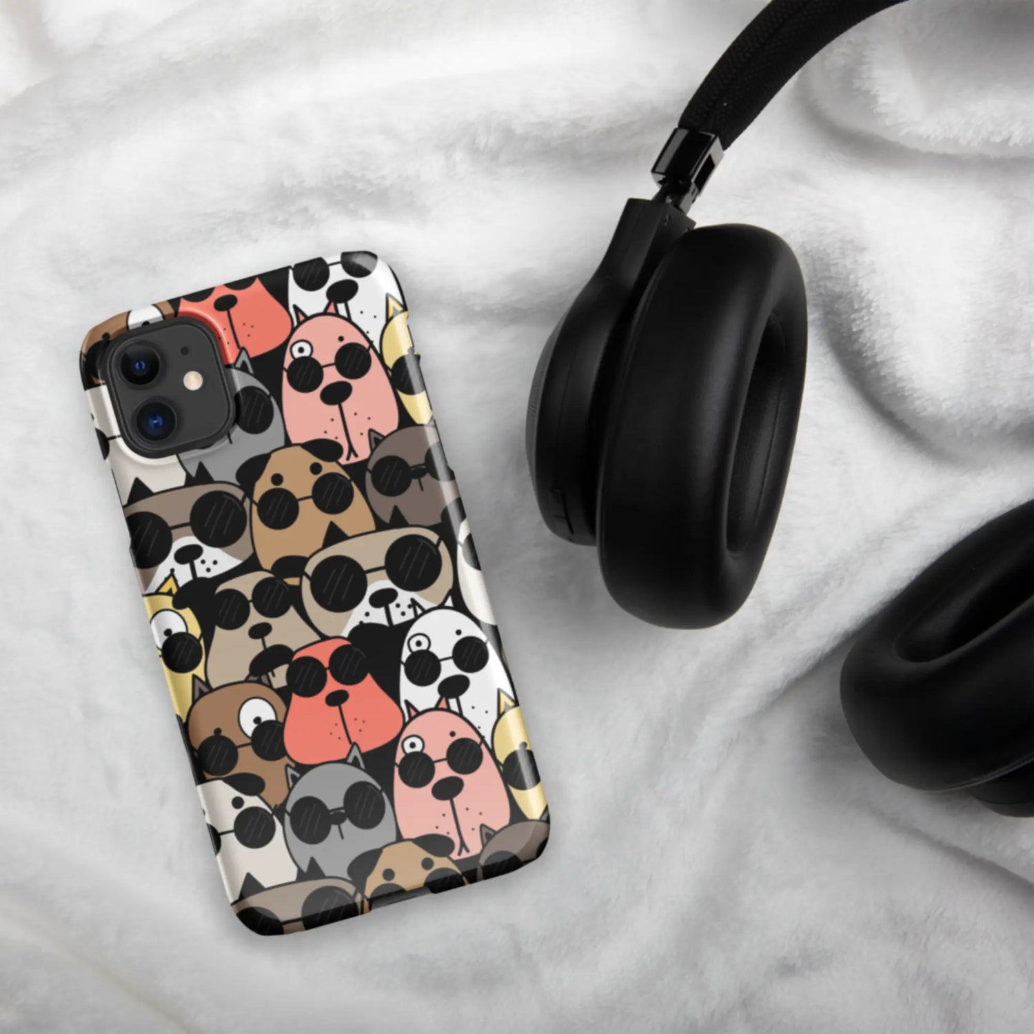 Dogs Multi Colors Snap Case for iPhone® - Protective Phone Cover - 4Legz