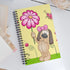 Doggy Love Flowers Notebook - Perfect for Pet Lovers - 4Legz