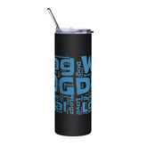 4legz Wag words Stainless steel tumbler - 4Legz