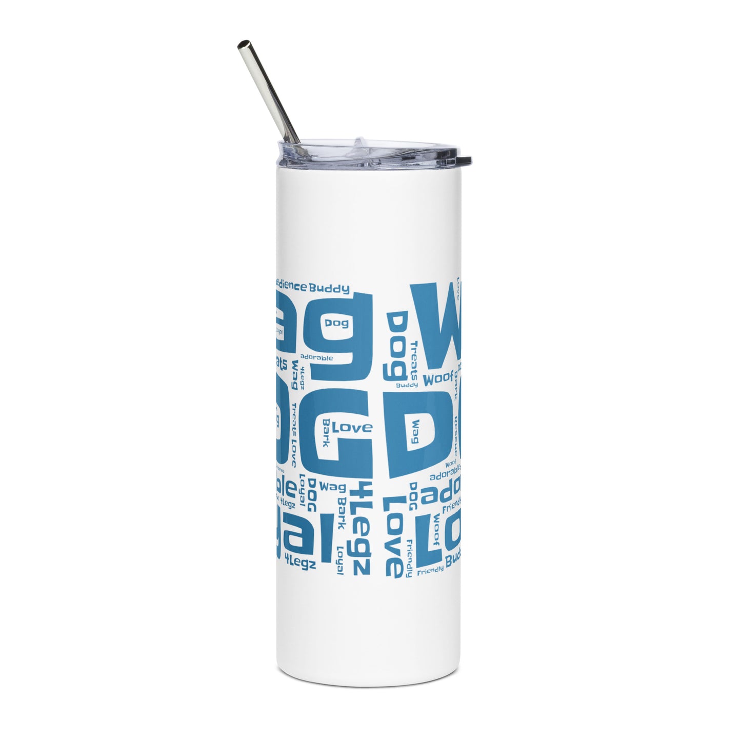 4legz Wag words Stainless steel tumbler