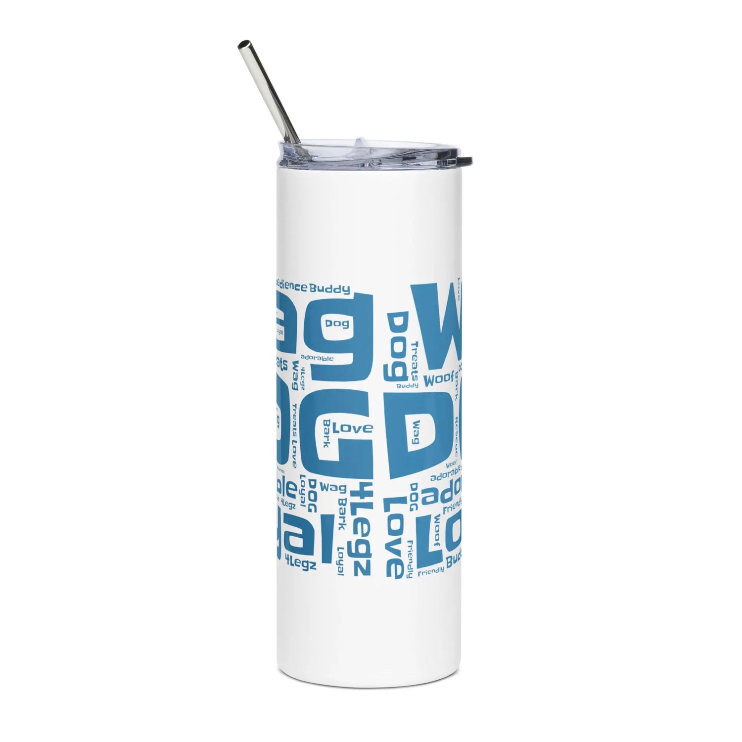4legz Wag words Stainless steel tumbler - 4Legz