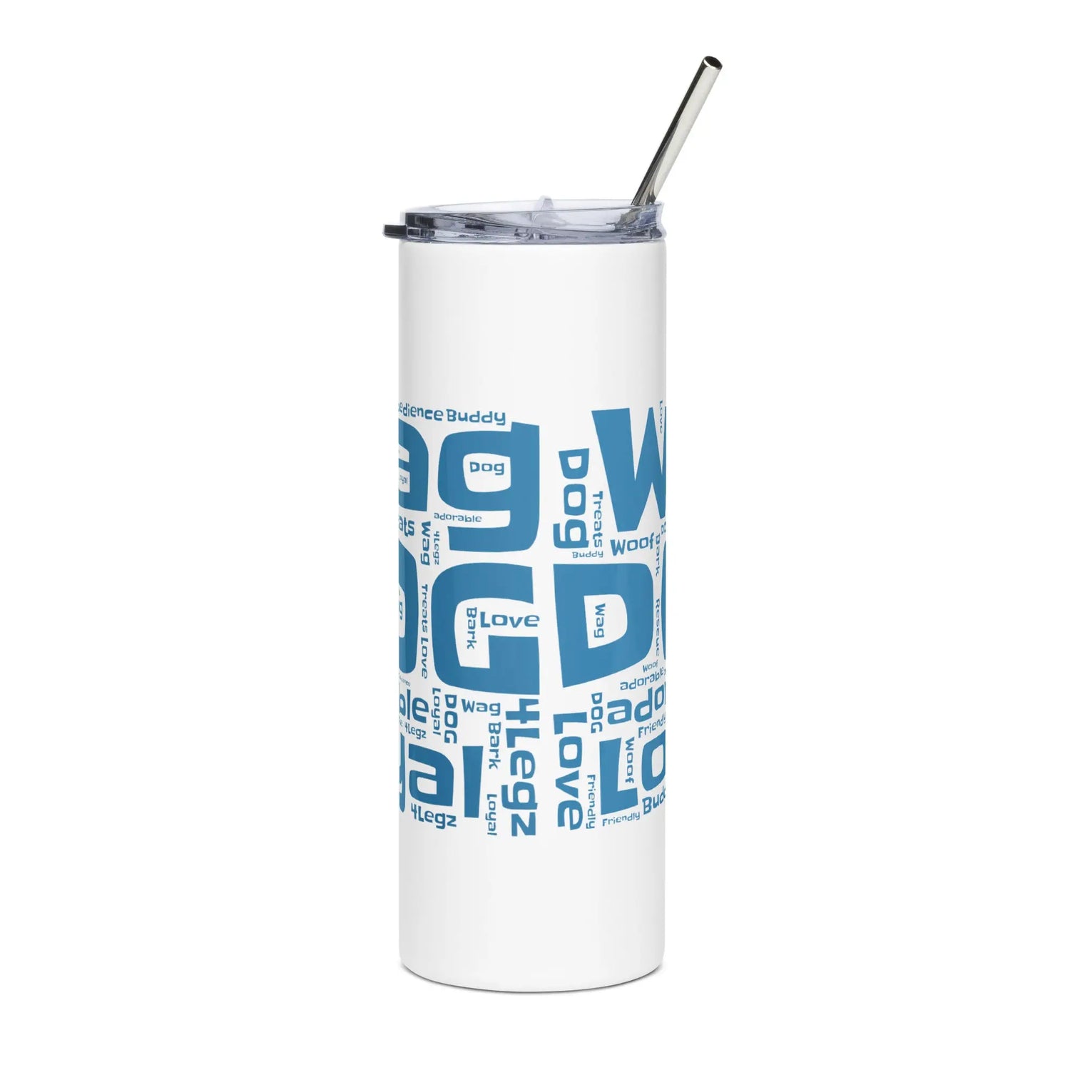 4legz Wag words Stainless steel tumbler - 4Legz