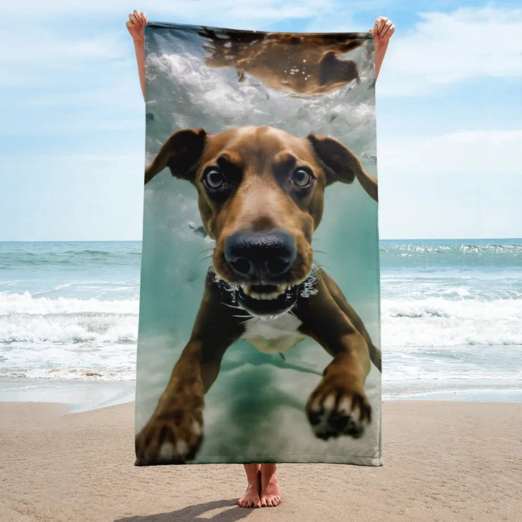 Brown Dog Swimming Towel - 4Legz
