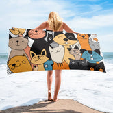 Happy Cats Towel - 4Legz