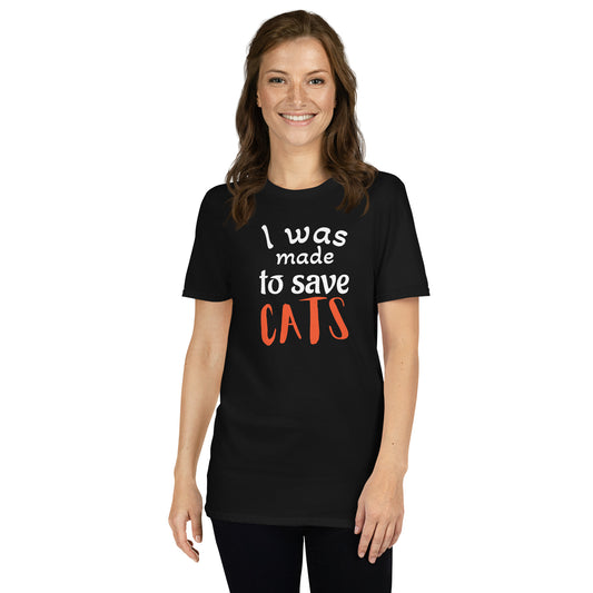 Save Cats Short-Sleeve Unisex T-Shirt