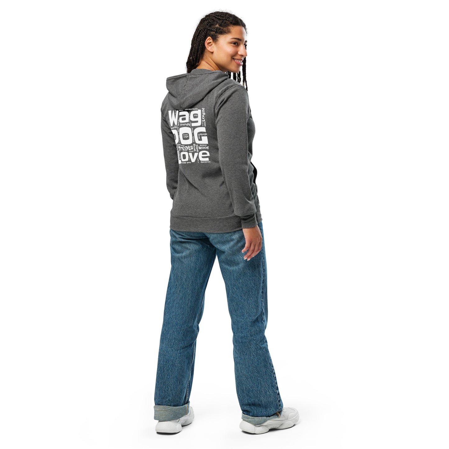 4Legz Unisex zip hoodie