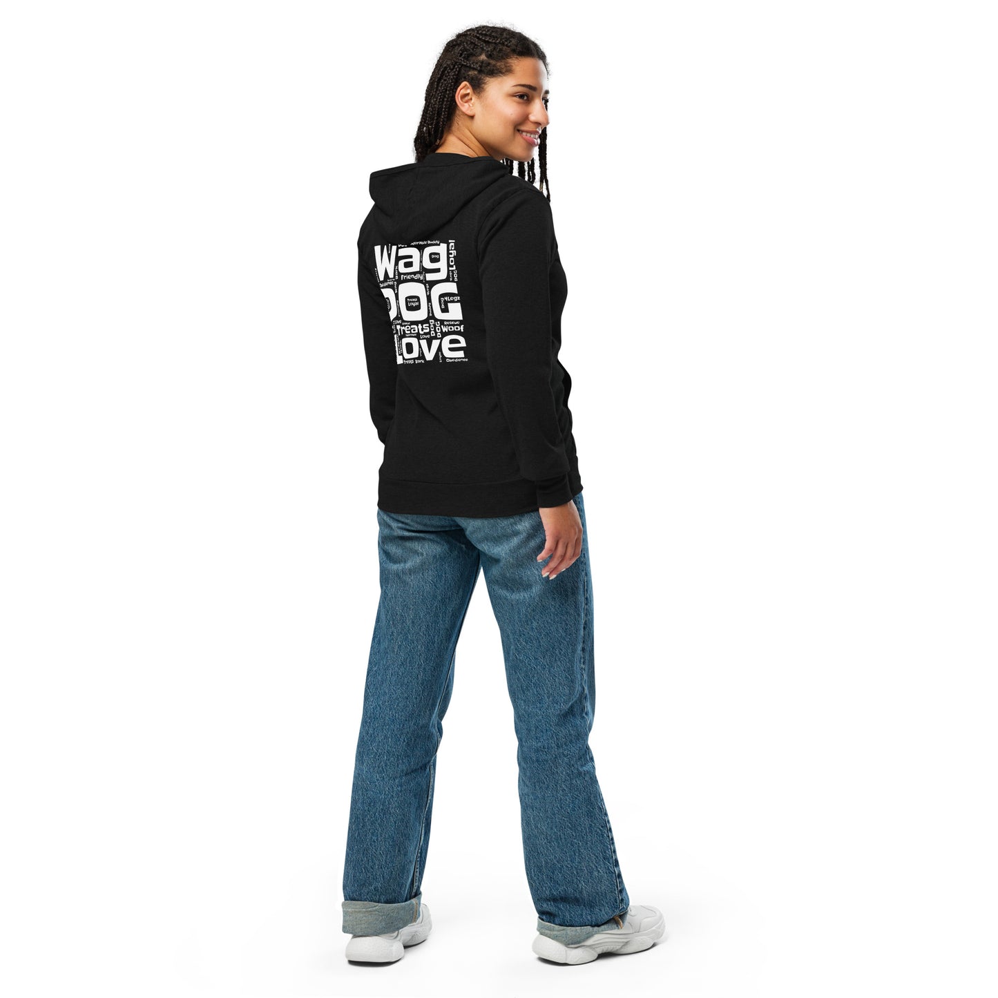 4Legz Unisex zip hoodie