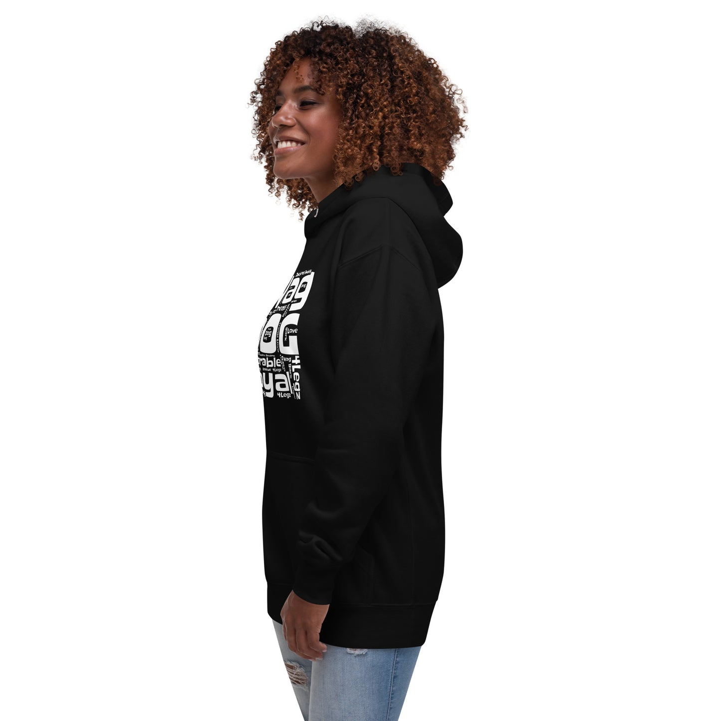 Wag Dog Words Unisex Hoodie