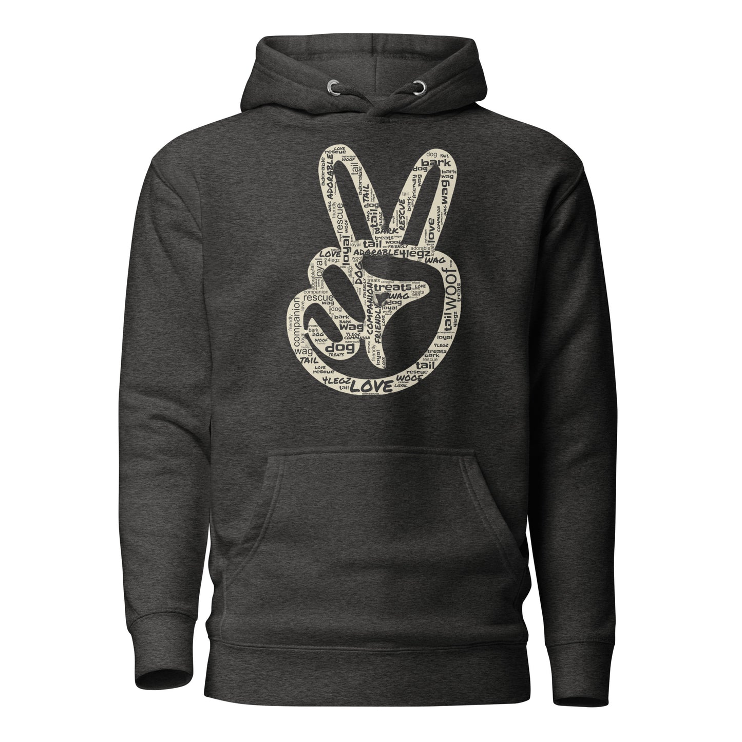 Peace Dog Unisex Hoodie