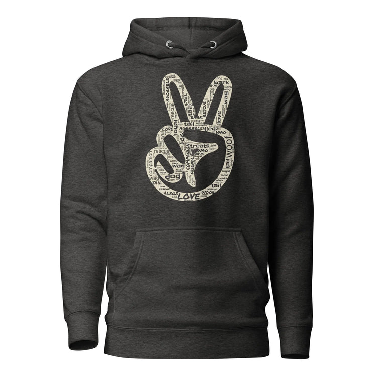 Peace Dog Hoodie - Unisex Comfort and Style - 4Legz