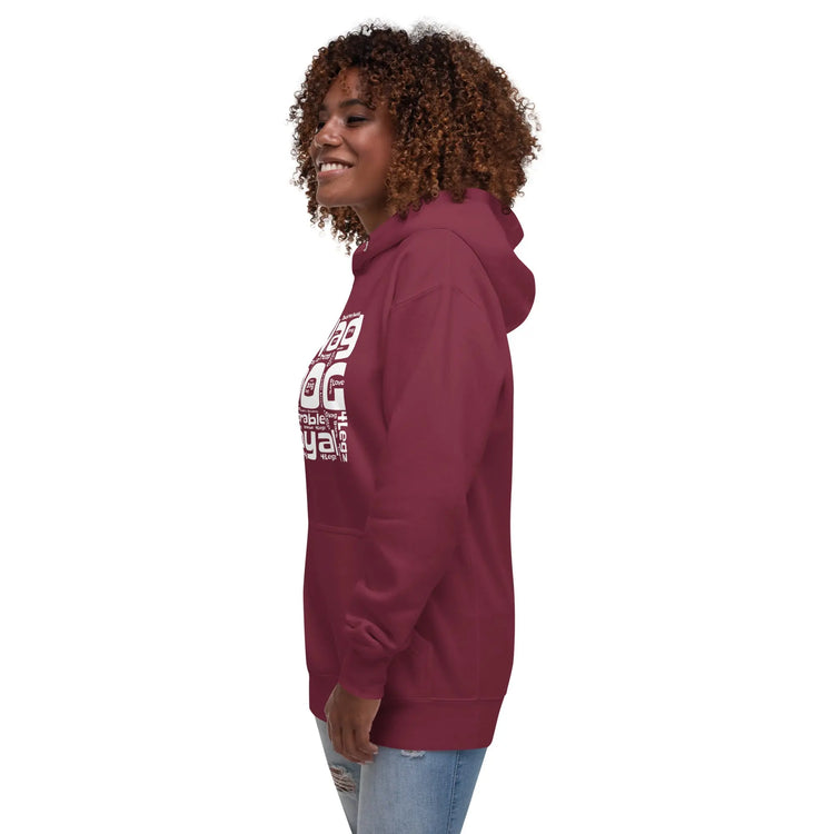 Wag Dog Words Unisex Hoodie - 4Legz