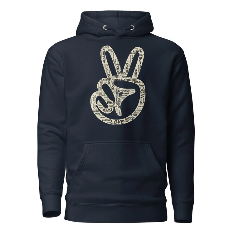 Peace Dog Hoodie - Unisex Comfort and Style - 4Legz