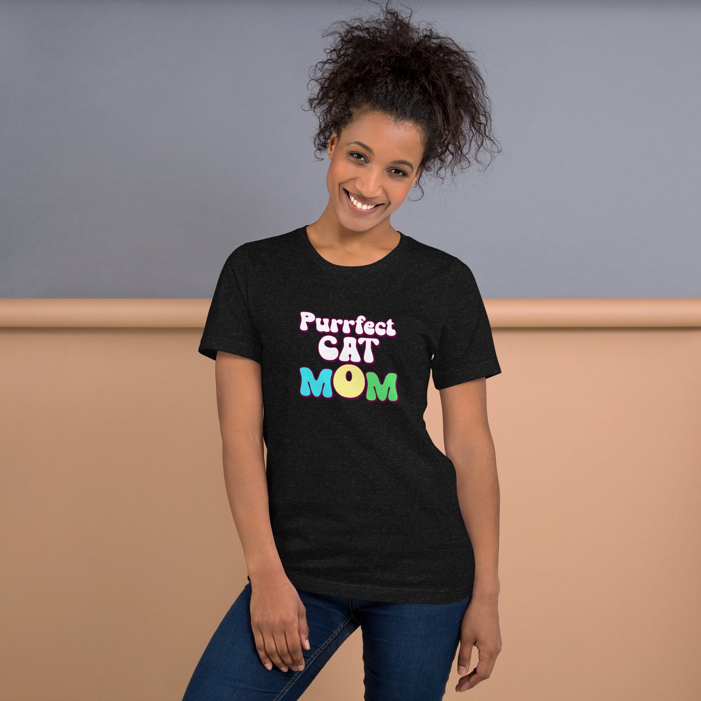 Purrfect Cat Mom Unisex t-shirt