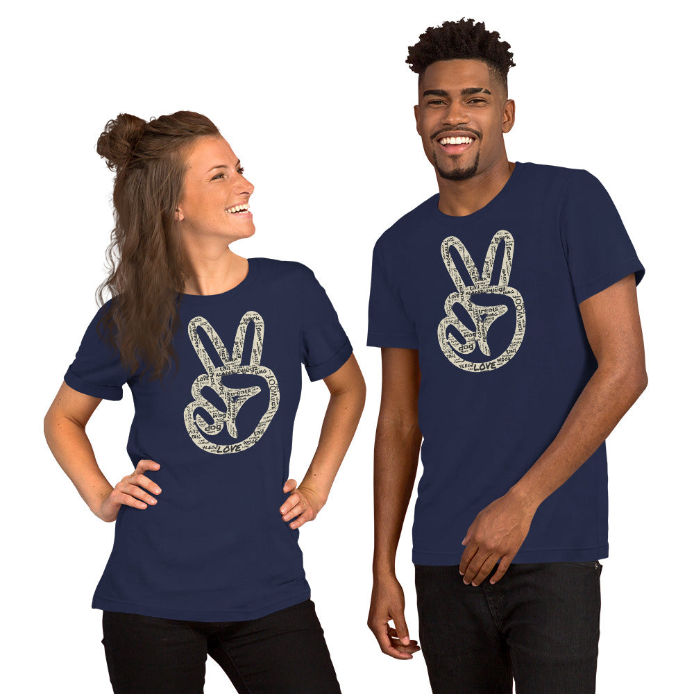 Peace Dog Unisex t-shirt