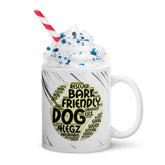 Dog Tennis Ball White glossy mug - 4Legz